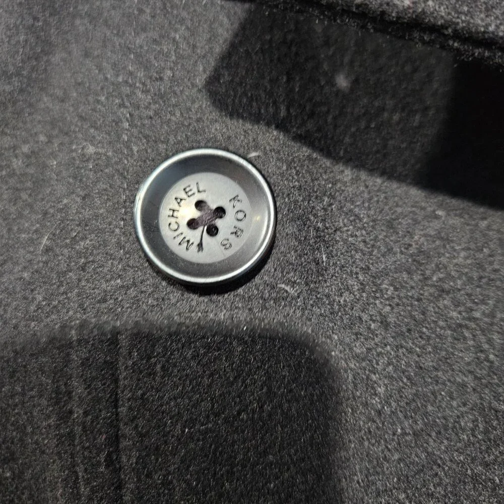 Michael Kors Black Pea Coat - Small - Picture 5 of 7